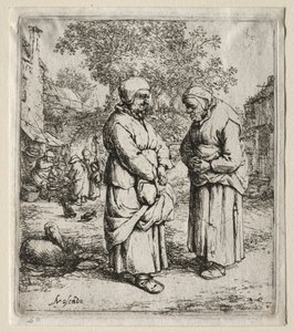 De to sladdere af Adriaen van Ostade