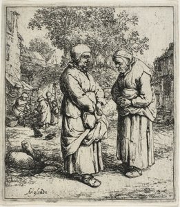 De to sladdere af Adriaen van Ostade