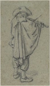 Violinspiller af Adriaen van Ostade
