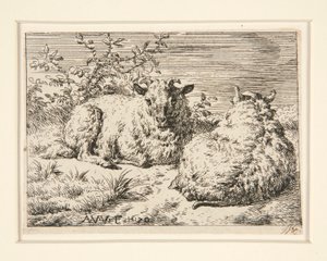 De to får af Adriaen van de Velde