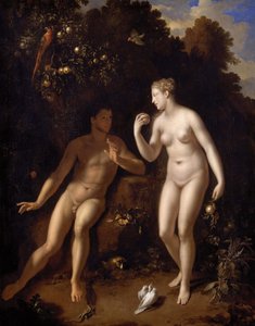 Fransk: Adam et Ève près de l