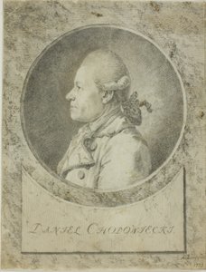 Profil af Daniel Chodowiecki