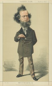 William Hepworth Dixon (farvelitografi) af Adriano Cecioni