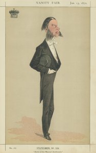 Jarlen af Cork og Orrey (farve litho)