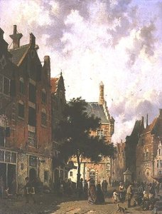 Gadebillede i Holland