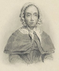 Portræt af Maria Geertruida de Goeje-Barbiers af Adrianus Johannes Ehnle