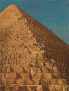 Den store pyramide, Giza, 1830 eller senere.