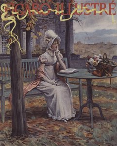 Efterår (Autumn). Forside af Le Figaro Illustre, november 1894 (kromotypograf)