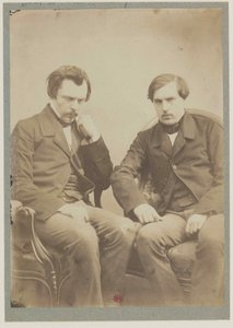 Brødrene Goncourt Brødrene Goncourt, ca 1855.