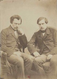 Brødrene Goncourt Brødrene Goncourt, ca 1855.