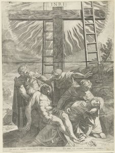 Korstagning af Egidius  Sadeler (II)