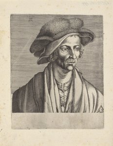 Portræt af Joachim Patinier af Egidius  Sadeler (II)