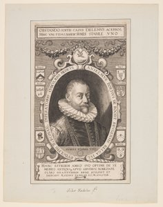 Anselm Boethius de Boodt, læge for Rudolph II af Aegidius Sadeler II