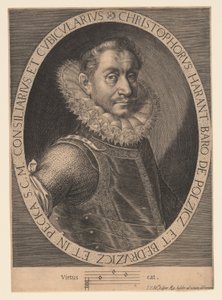 Christopher Harant, tjekkisk adelsmand og humanist af Aegidius Sadeler II