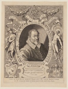 Franciscus de Padoanis Foroliviensis (Frans af Forli) af Aegidius Sadeler II