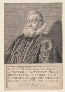 Gaspard Kaplir von Sulewitz, rådgiver for kejseren af Aegidius Sadeler II