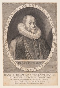Hieronymus Makofsky, kammerherre af Aegidius Sadeler II