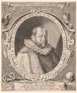 Johann Georg von Gödelmann, juraprofessor, diplomat af Aegidius Sadeler II