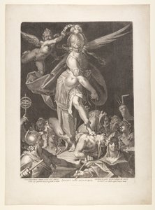 Visdommens triumf af Aegidius Sadeler II