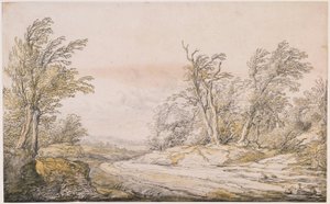 En vej i klitterne af Aelbert Cuyp