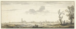 Udsigt over Harderwijk Harderwijk. (titel på objekt) af Aelbert Cuyp