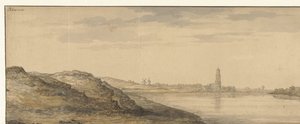 Udsigt over Rhenen af Aelbert Cuyp