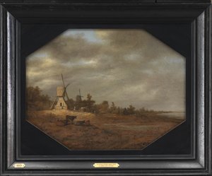 Landskab med vindmøller af Aelbert Cuyp