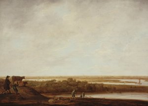 Panoramalandskab med hyrder af Aelbert Cuyp