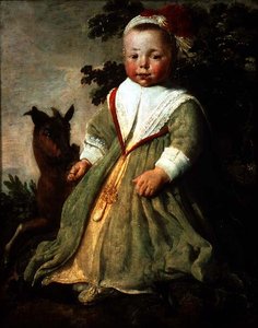 Portræt af et barn på to år, 1642