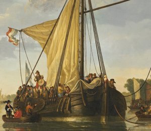 Maas ved Dordrecht af Aelbert Cuyp