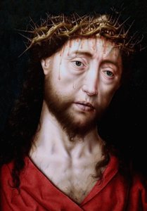 Hollandsk: Kristus kronet med torne / Portræt af Kristus