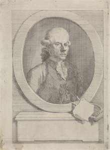 Portræt af Jan van Os af Aert Schouman