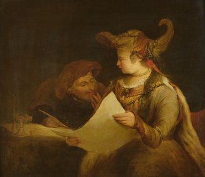 Esther og Mordokaj, ca. 1685