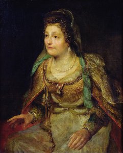 Kvindefigur, ca. 1680-90
