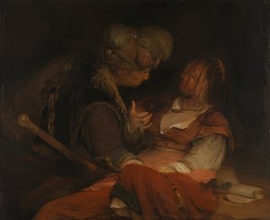 Juda og Tamar. Omkring 1681