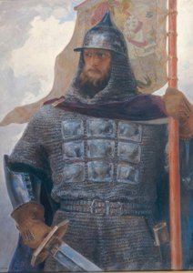 Alexander Newskij af Afanasij Kulikow