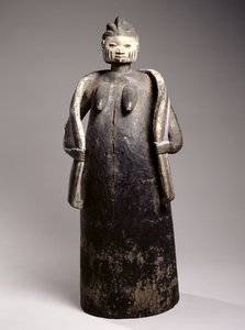 Gelede Body Mask, Yoruba Culture, Republikken Benin (malet træ)