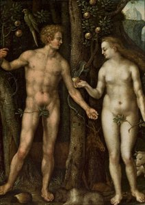 Polsk:  Adam i Ewa Adam og Eva af After Albrecht Dürer