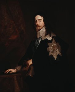 Portræt af kong Charles I (1600-1649)