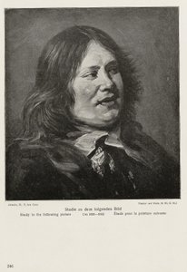 Buste-skitse af Stephanus Gerardts