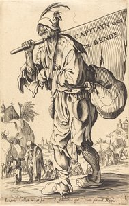 Kaptajn for baronerne af After Jacques Callot