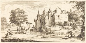 Chateau med vindebro