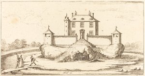 Landskab af After Jacques Callot