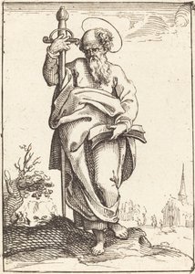 St.Paul af After Jacques Callot