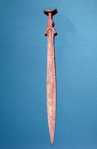 Sværd, fundet i Saone ved Neuville (bronze)