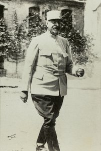 Portræt af general Joseph Micheler (foto) af Agence Meurisse