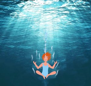 Meditation, 2023 (digital kunst på fotografi)