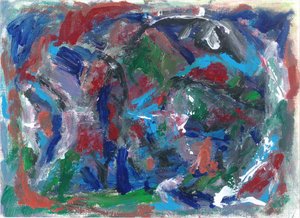 Livlig abstrakt bevægelse af Agnieszka Paluch