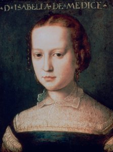 Isabella de Medici, 1500-tallet af Agnolo Bronzino