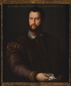 Portræt af Cosimo I de Medici, 1566 af Agnolo Bronzino